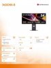 LG Electronics Monitor komputerowy gamingowy 34G600A-B 34 cale WQHD UltraGear 160Hz